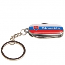 Prívesok na kľúče Slovakia vreckový nôž 5cm