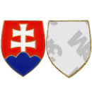 Kovový samolepiaci odznak Slovensko 25mm