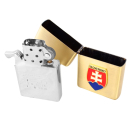 Zapaľovač Slovenský znak zlatý