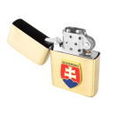 Zapaľovač Slovenský znak zlatý