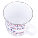 Smaltovaný hrnček Slovenský motív 300ml