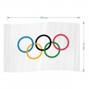 Olympijská vlajka - tunel