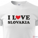 Tričko I LOVE SLOVAKIA