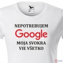 Tričko GOOGLE - dámske