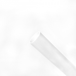 PVC tyč biela - 2,5x200cm