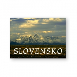 Nálepka Slovensko - 5x7cm-10ks