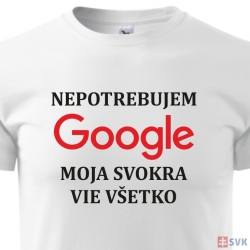Tričko GOOGLE