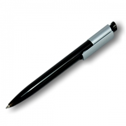Plastové pero čierna