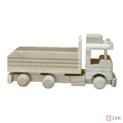 Auto drevené - nákladné s korbou