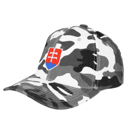 Maskáčová šiltovka - znak SR - camo metro