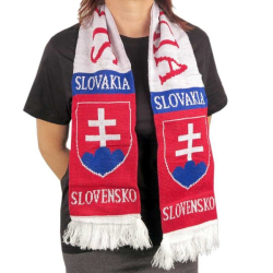 Šál - Slovakia biely