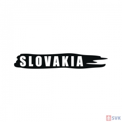 Nálepka - fľak Slovakia