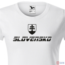 Tričko SLOVENSKO - dámske
