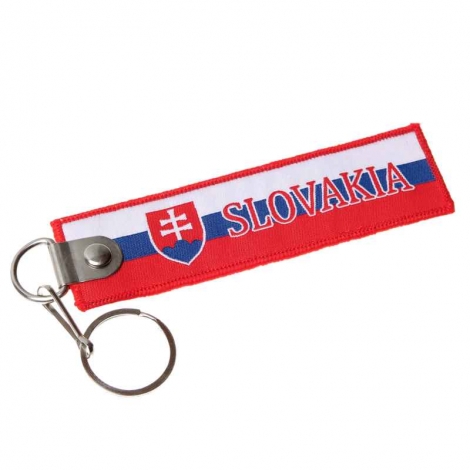 Prívesok na kľúče Slovakia - kľúčenka