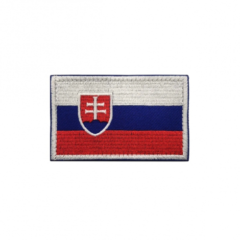 Nášivka vlajka SR IR - 8x5cm