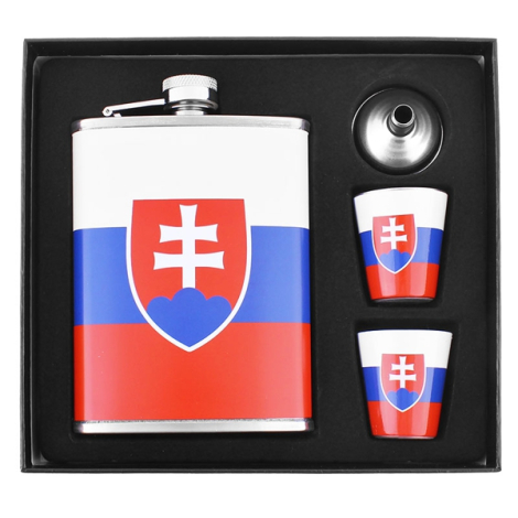 Ploskačka - znak SR spohárikmi