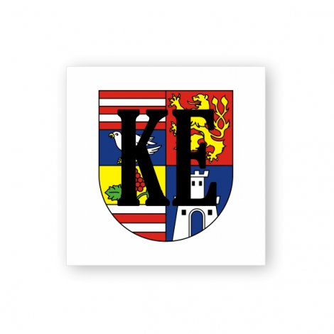 Krajský erb PVC - 30x30cm