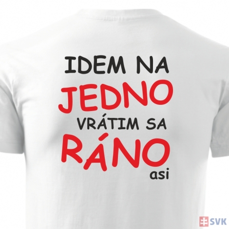 Tričko RÁNO